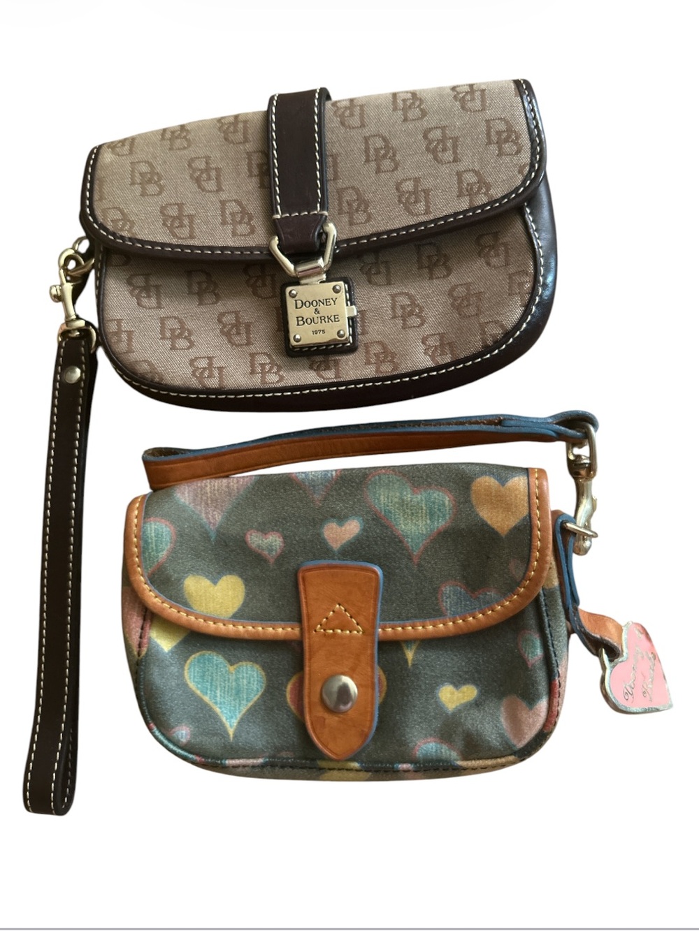 Dooney & Bourke Lot of Two (2) wristlets